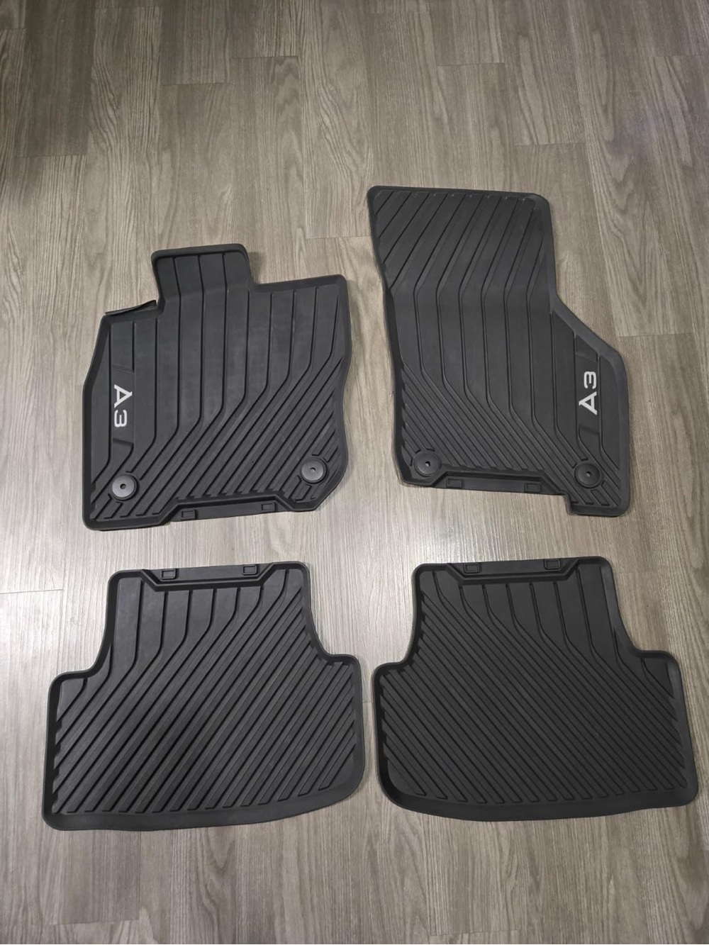 2020-2025 Audi A3 OEM genuine All Weather Rubber Floor Mats Front+Rear